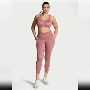 New Victoria's Secret Pink Leggings Sz L  High Waist